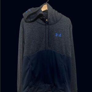 Under Armour Gray and Blue Hoodie